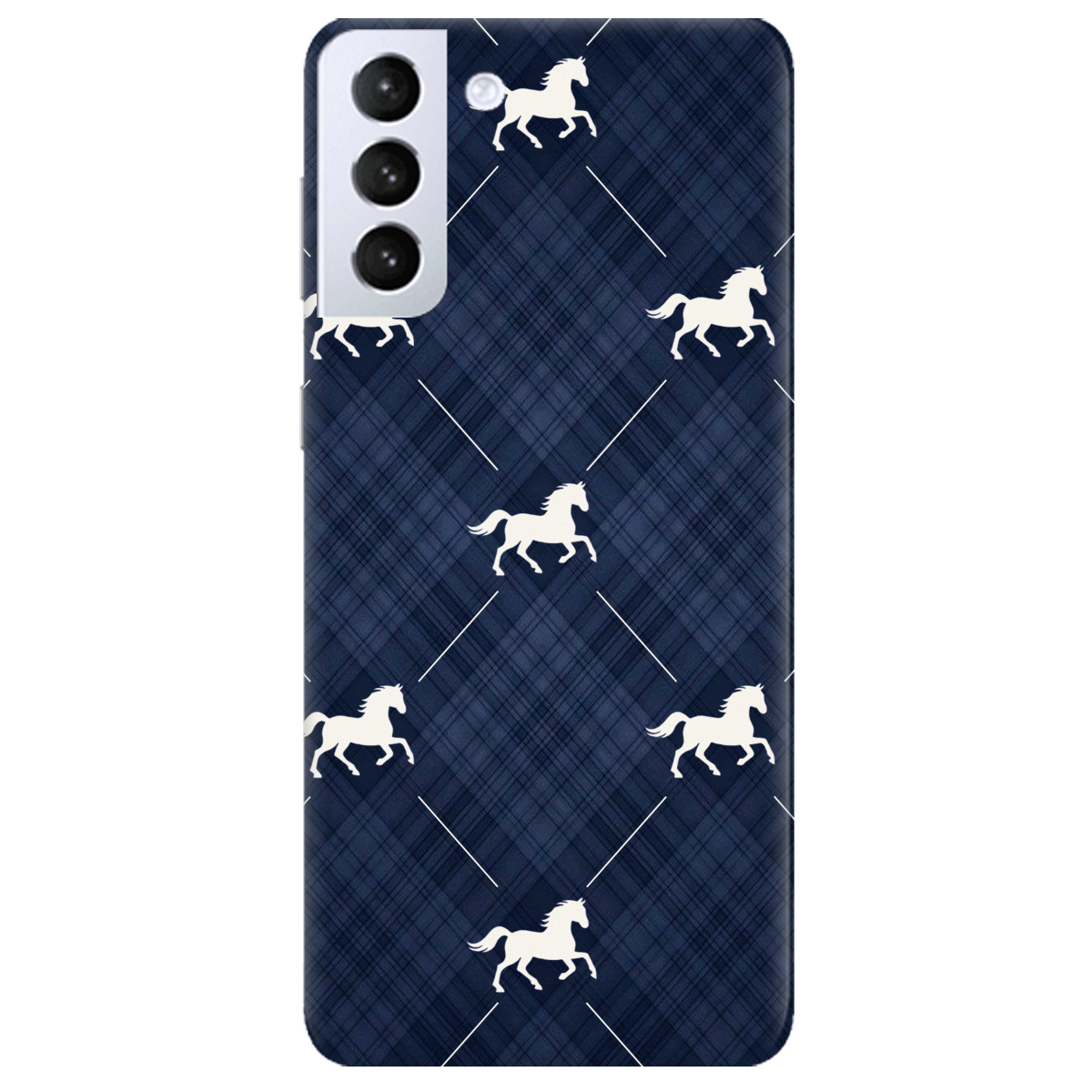 Чехол для Samsung Galaxy S21 Plus прозрачный Лошадь классика - фото 1 - Чехлы для телефонов