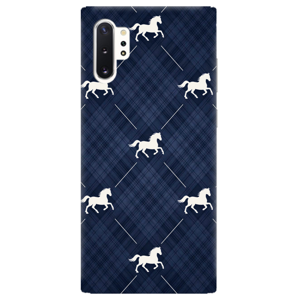 Чохол для Samsung Galaxy Note 10 Plus прозорий Кінь класика - фото 1 - Чохли для телефонів
