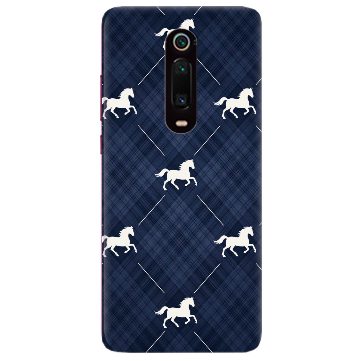 Чехол для Xiaomi Mi 9T прозрачный Лошадь классика - фото 1 - Чехлы для телефонов