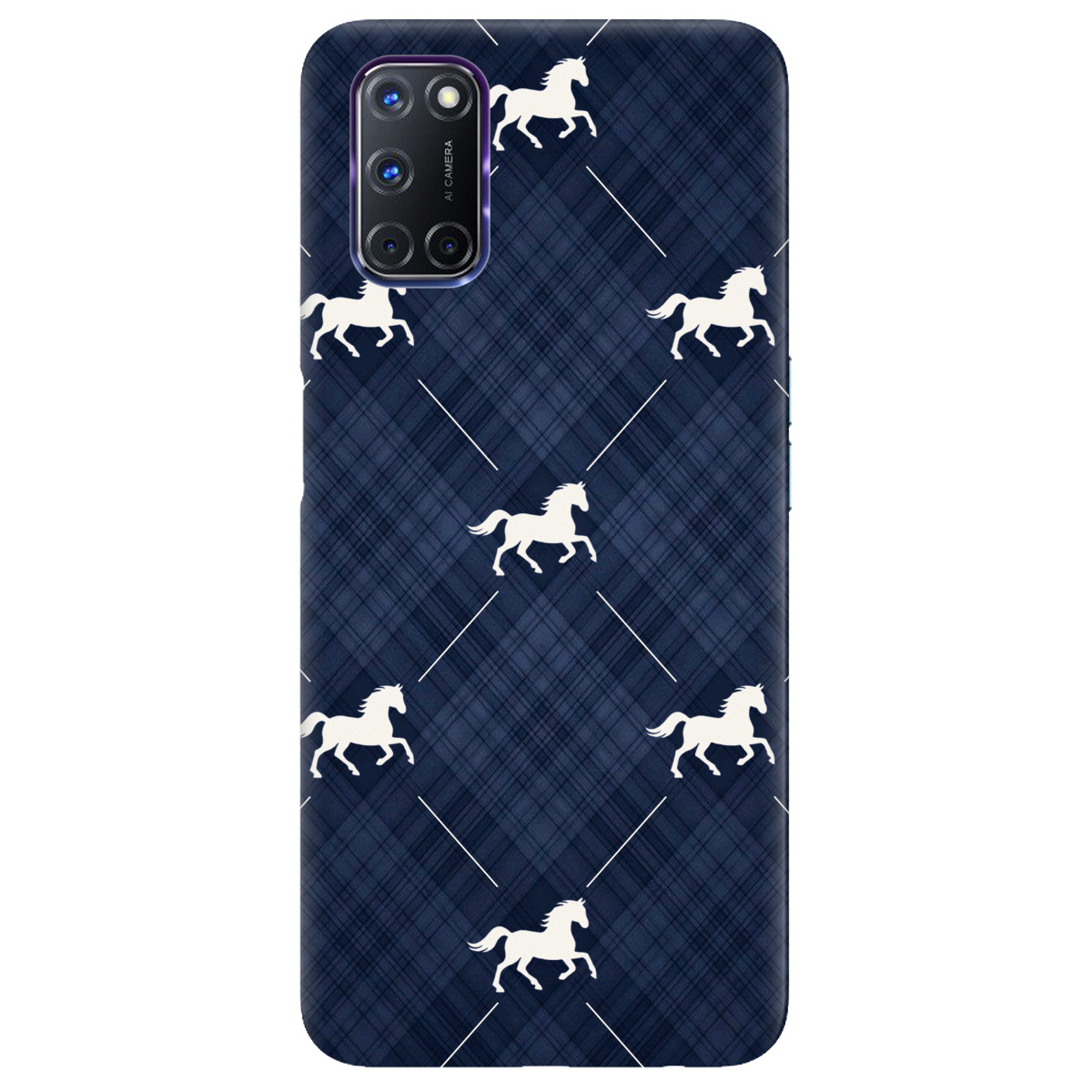 Чехол для Oppo A52/ A72/ A92 прозрачный Лошадь классика - фото 1 - Чехлы для телефонов