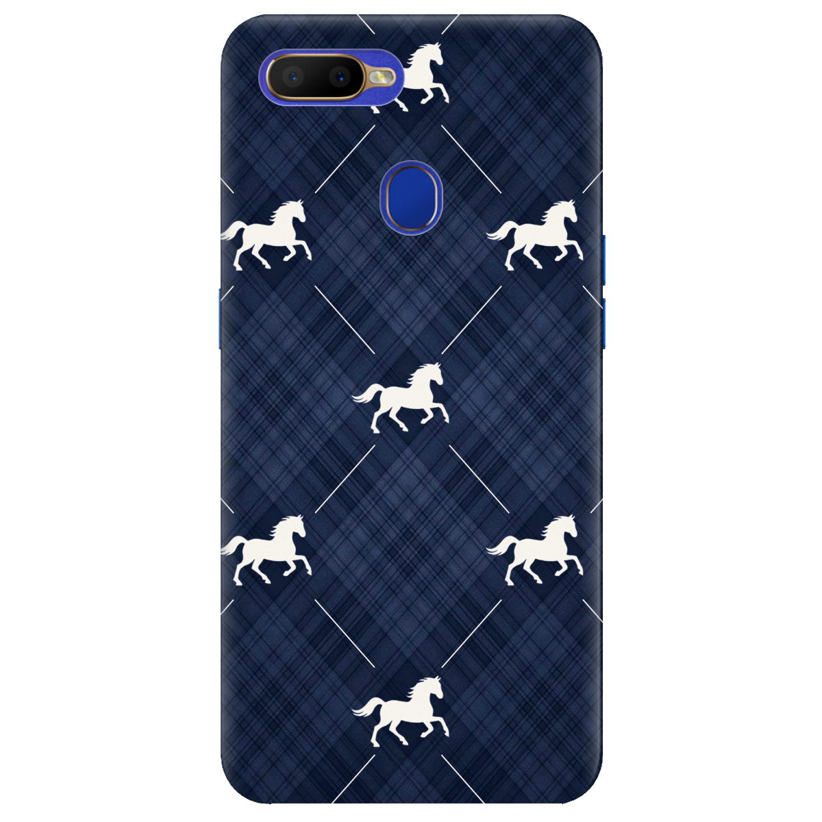 Чехол для Oppo A5s прозрачный Лошадь классика - фото 1 - Чехлы для телефонов