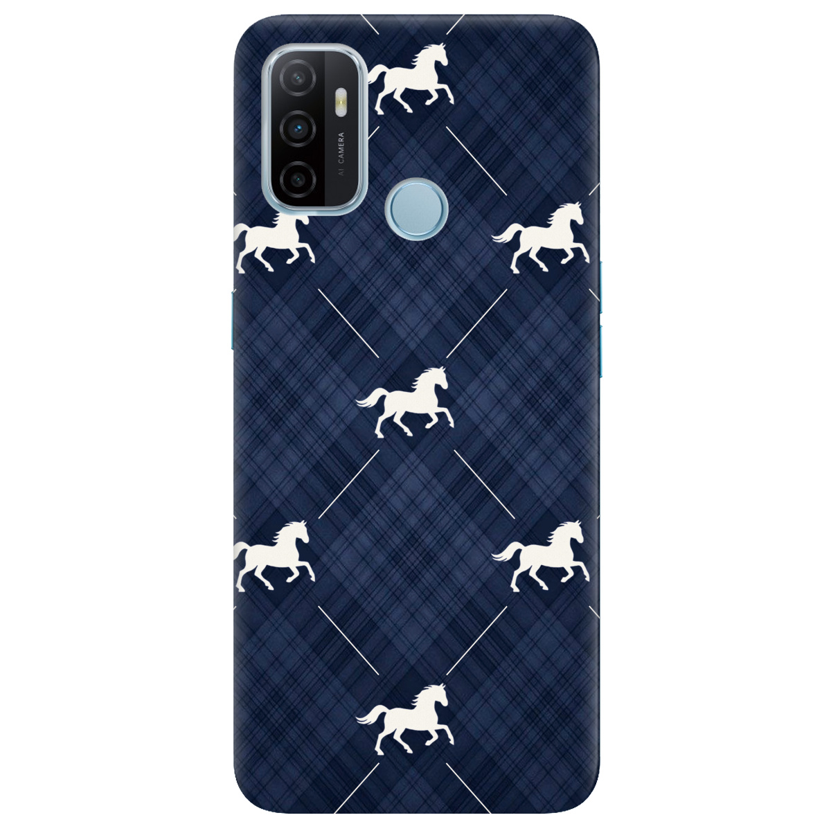 Чохол для Oppo A53/ A32/ A33 прозорий Кінь класика - фото 1 - Чохли для телефонів