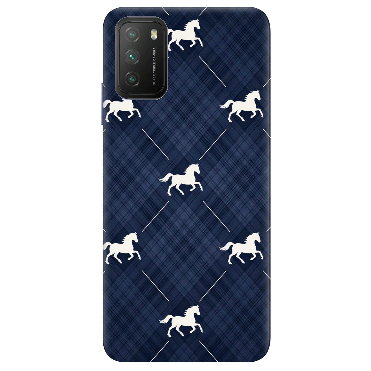 Чохол для Xiaomi Poco M3 прозорий Кінь класика - фото 1 - Чохли для телефонів