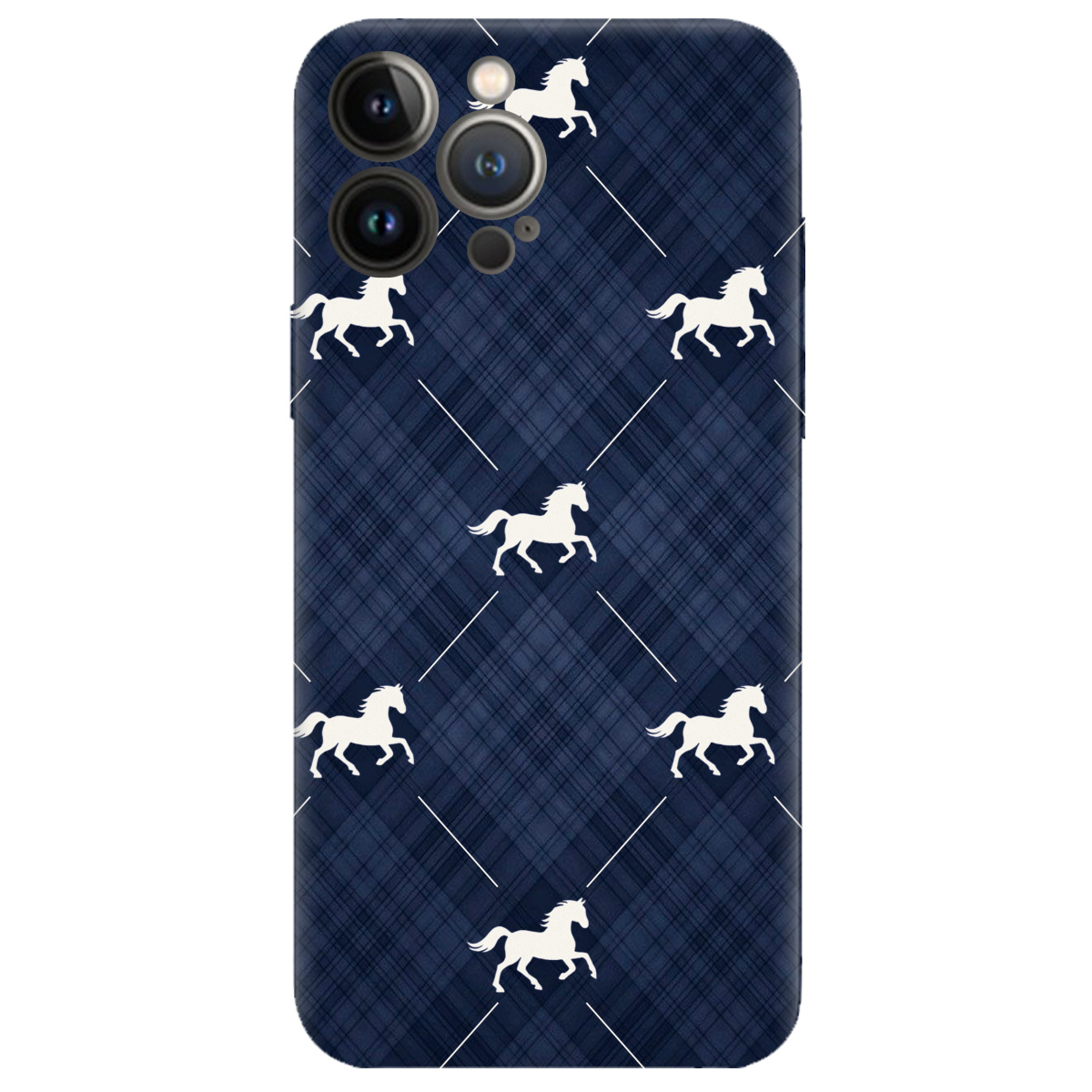 Чехол для Apple iPhone 13 Pro прозрачный Лошадь классика - фото 1 - Чехлы для телефонов