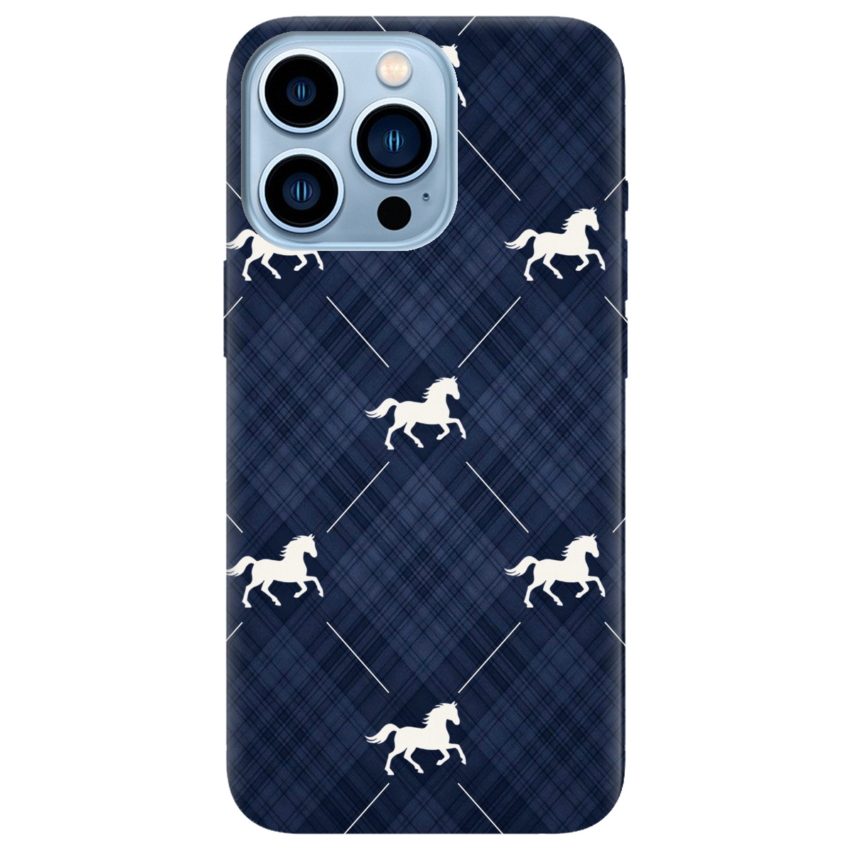 Чохол для Apple iPhone 13 Pro Max прозорий Кінь класика - фото 1 - Чохли для телефонів