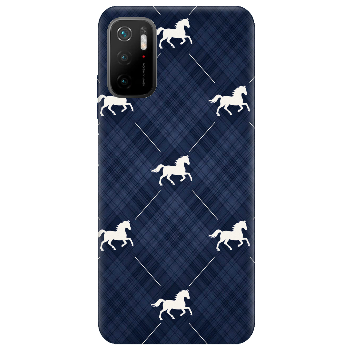 Чохол для Xiaomi Poco M3 Pro прозорий Кінь класика - фото 1 - Чохли для телефонів