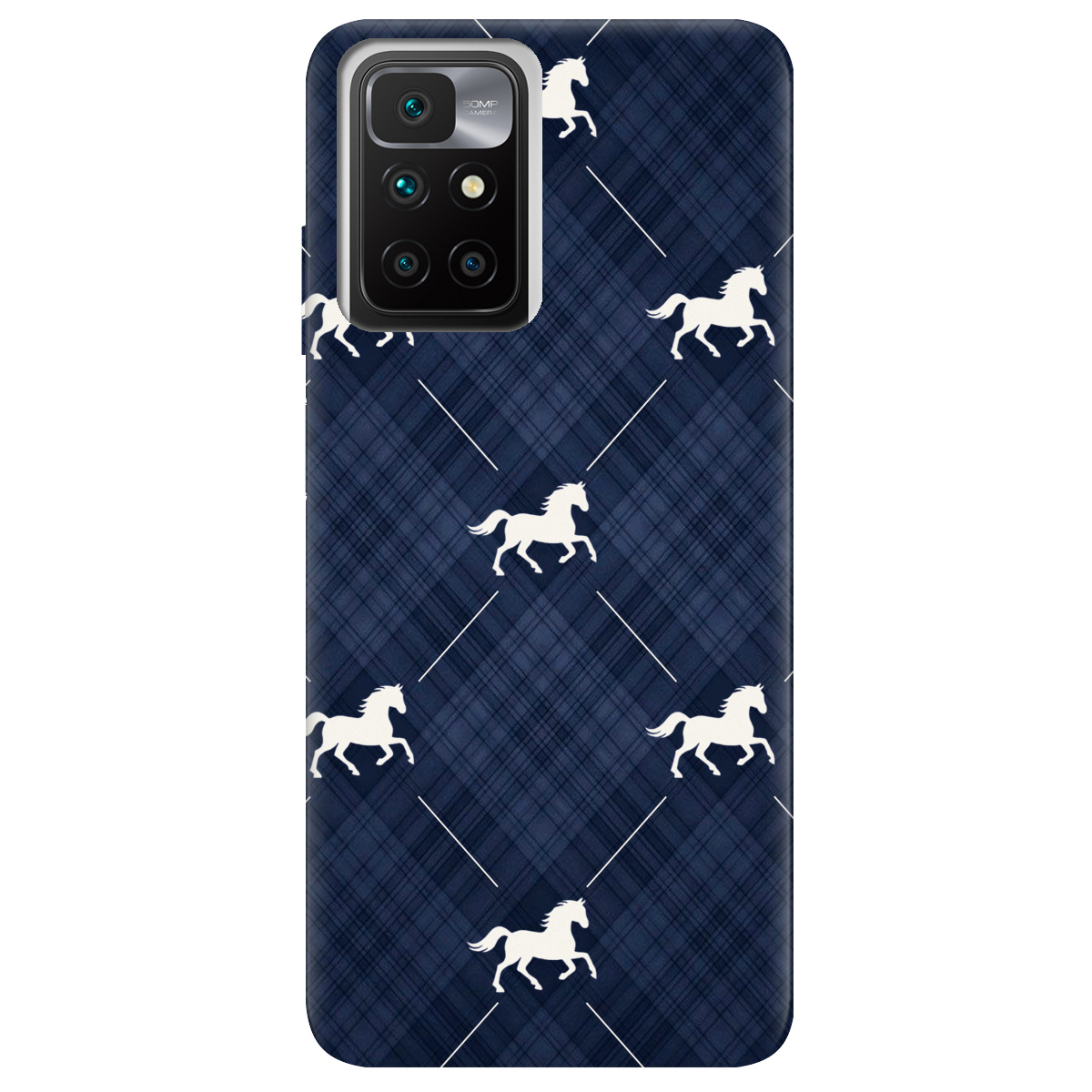 Чохол для Xiaomi Redmi 10 прозорий Кінь класика - фото 1 - Чохли для телефонів