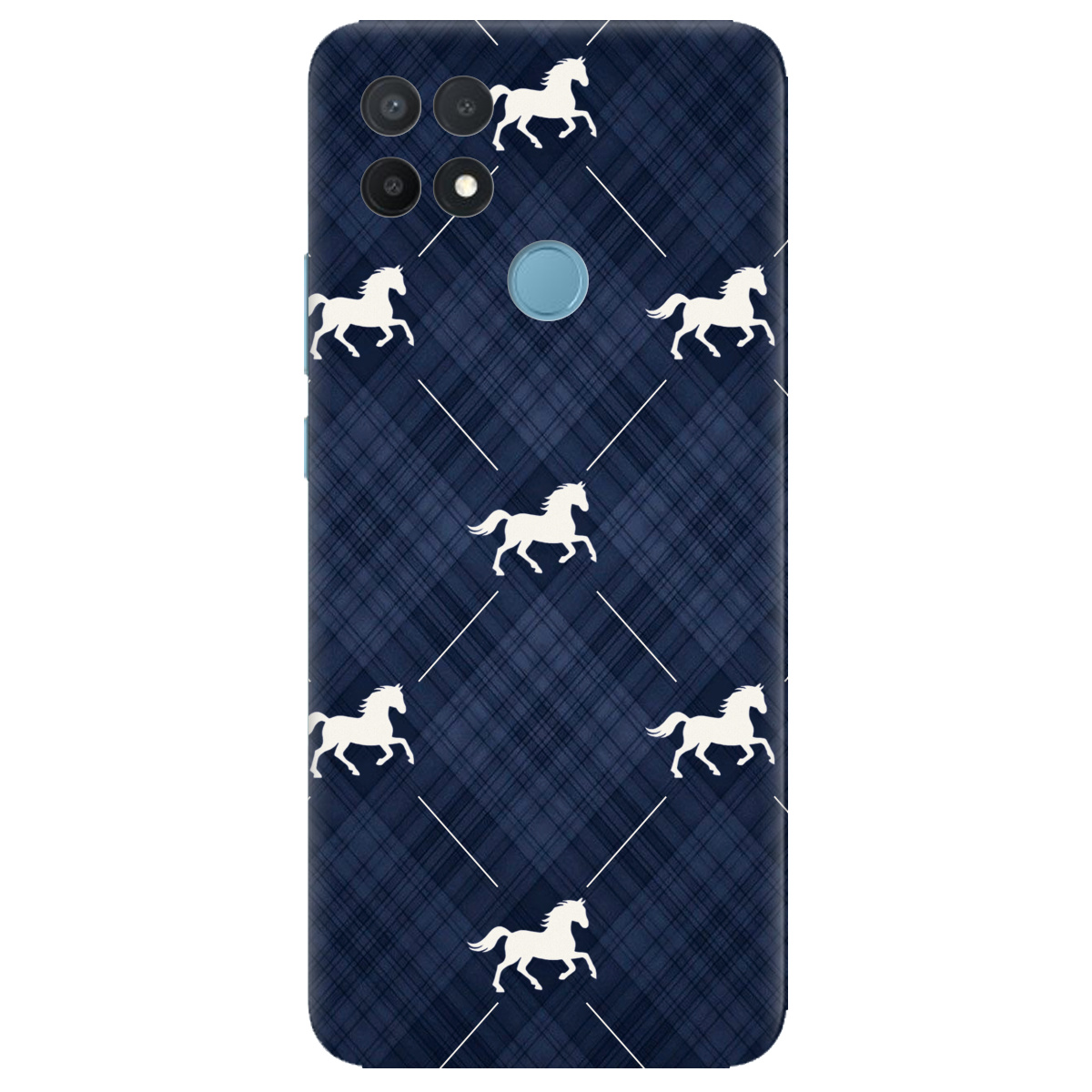 Чохол для Oppo A15s/ A15 прозорий Кінь класика - фото 1 - Чохли для телефонів