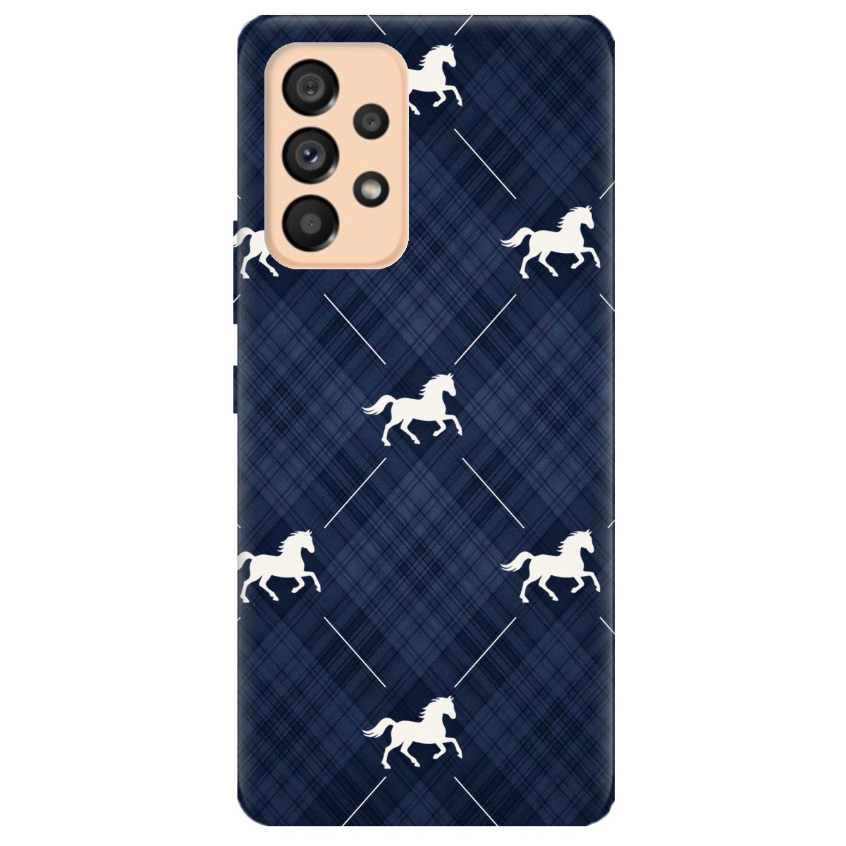 Чехол для Samsung Galaxy A53 прозрачный Лошадь классика - фото 1 - Чехлы для телефонов