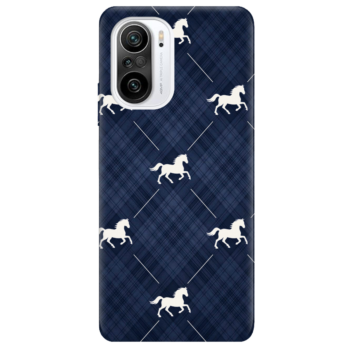 Чохол для Xiaomi Poco F3 прозорий Кінь класика - фото 1 - Чохли для телефонів