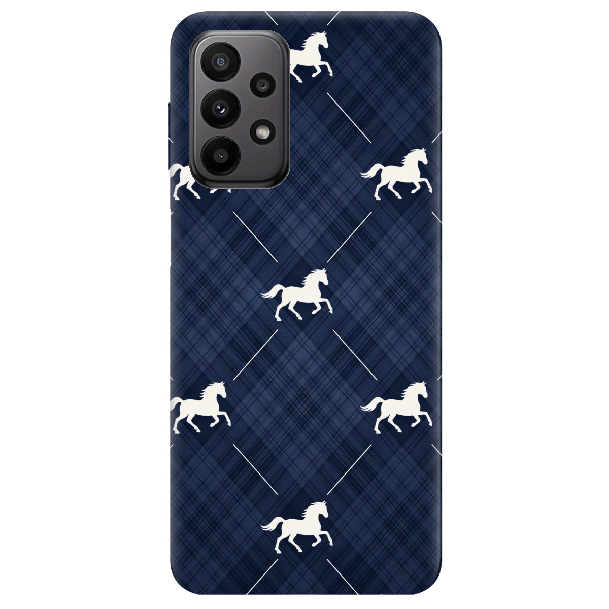 Чохол для Samsung Galaxy A23 4G прозорий Кінь класика - фото 1 - Чохли для телефонів