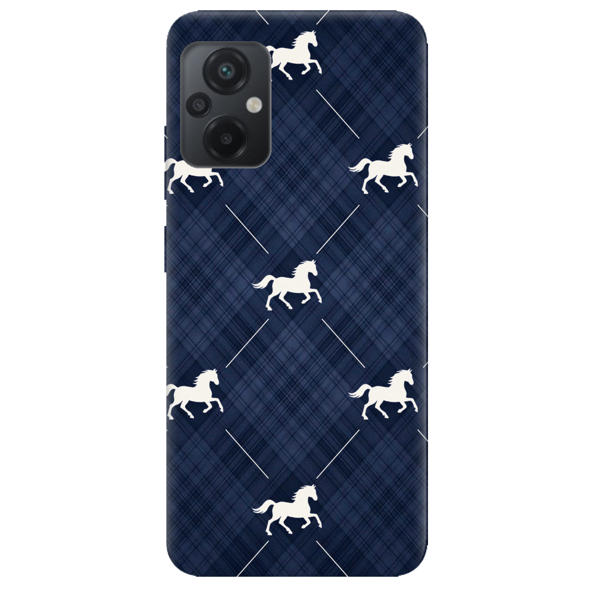 Чехол для Xiaomi Poco M5 прозрачный Лошадь классика - фото 1 - Чехлы для телефонов