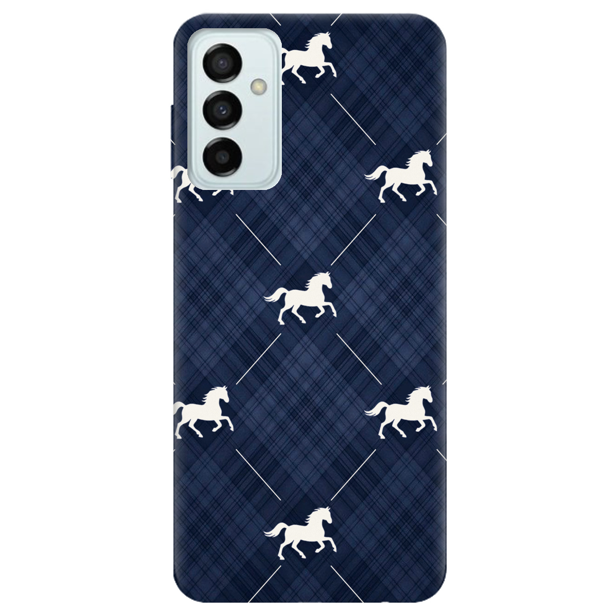 Чохол для Samsung Galaxy M13 4G прозорий Кінь класика - фото 1 - Чохли для телефонів