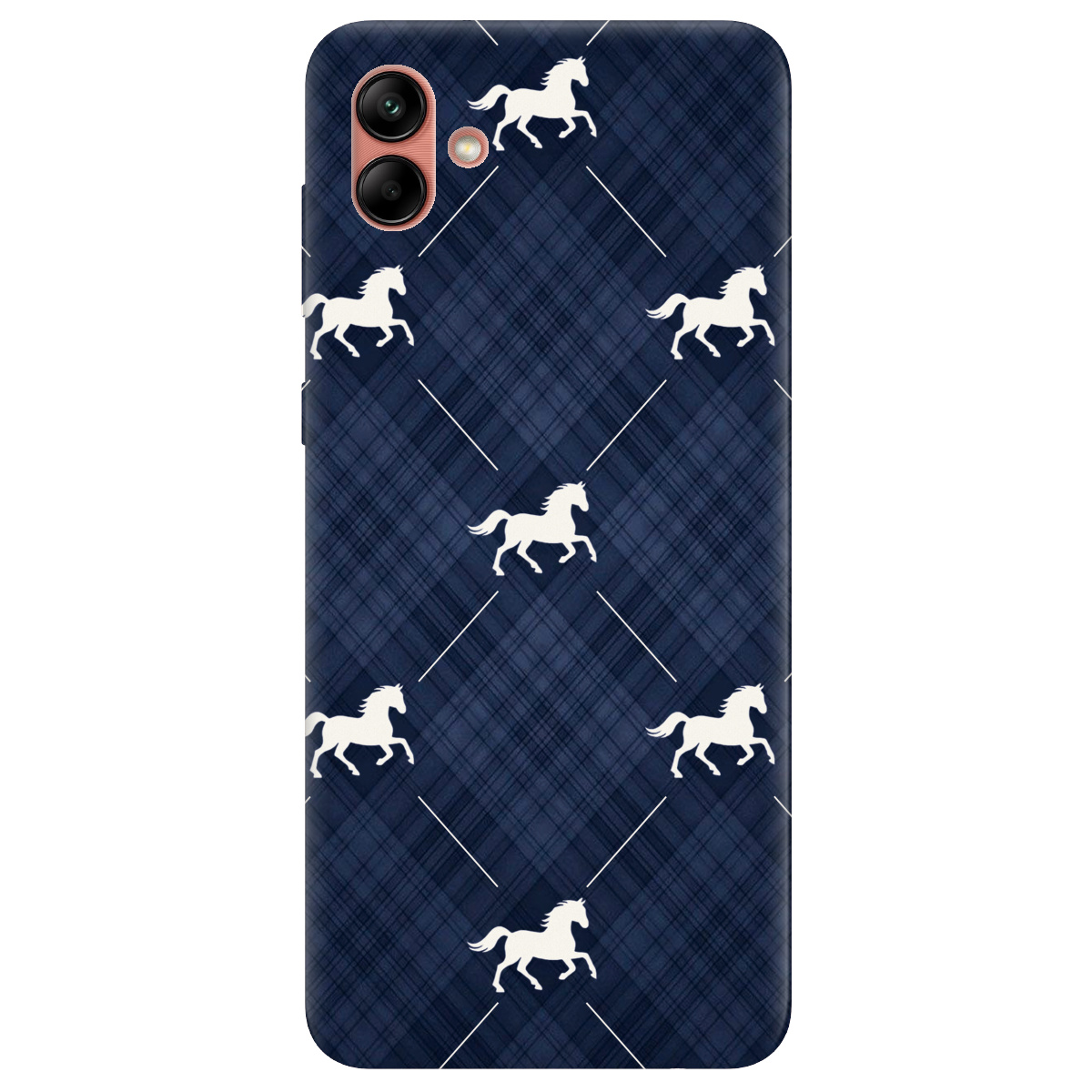 Чехол для Samsung Galaxy A04 прозрачный Лошадь классика - фото 1 - Чехлы для телефонов