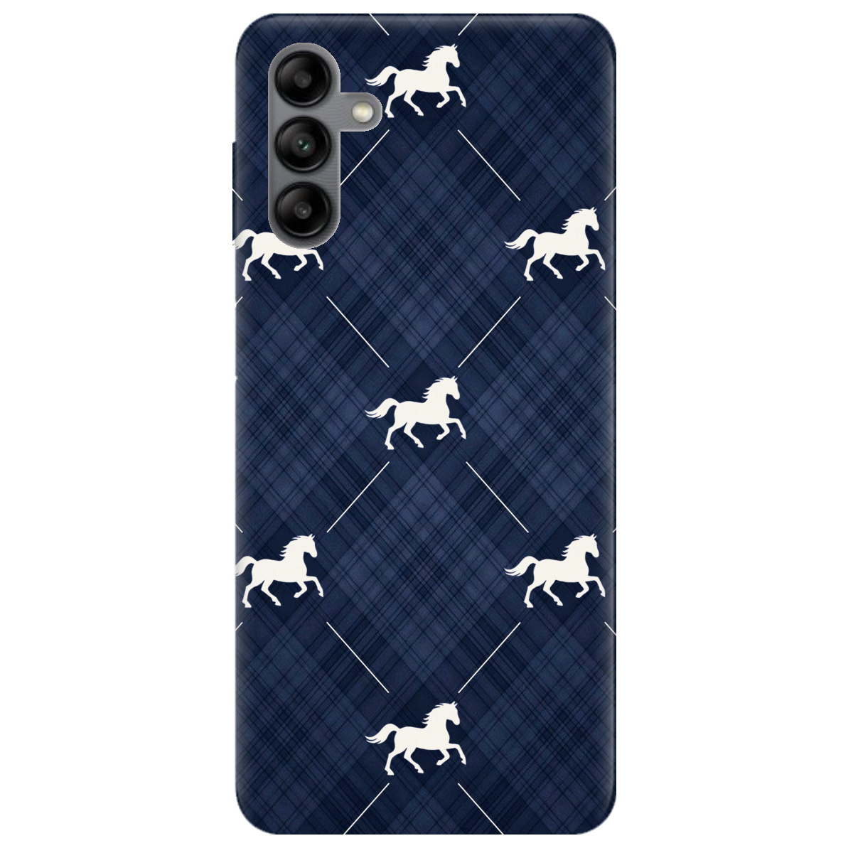 Чехол для Samsung Galaxy A04s прозрачный Лошадь классика - фото 1 - Чехлы для телефонов