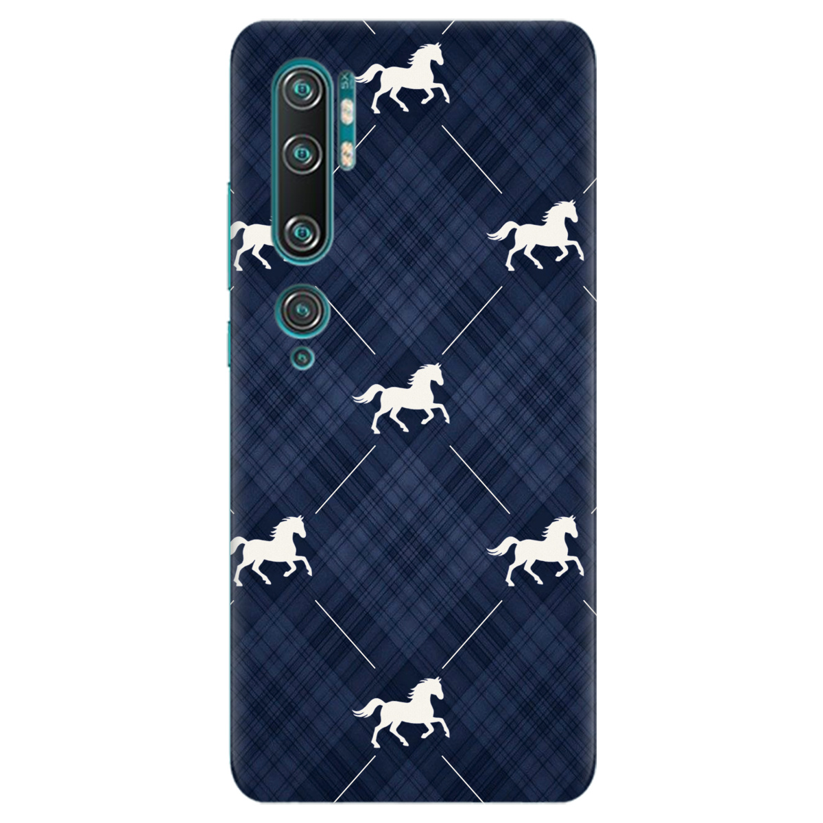 Чохол для Xiaomi Mi Note 10 Pro прозорий Кінь класика - фото 1 - Чохли для телефонів