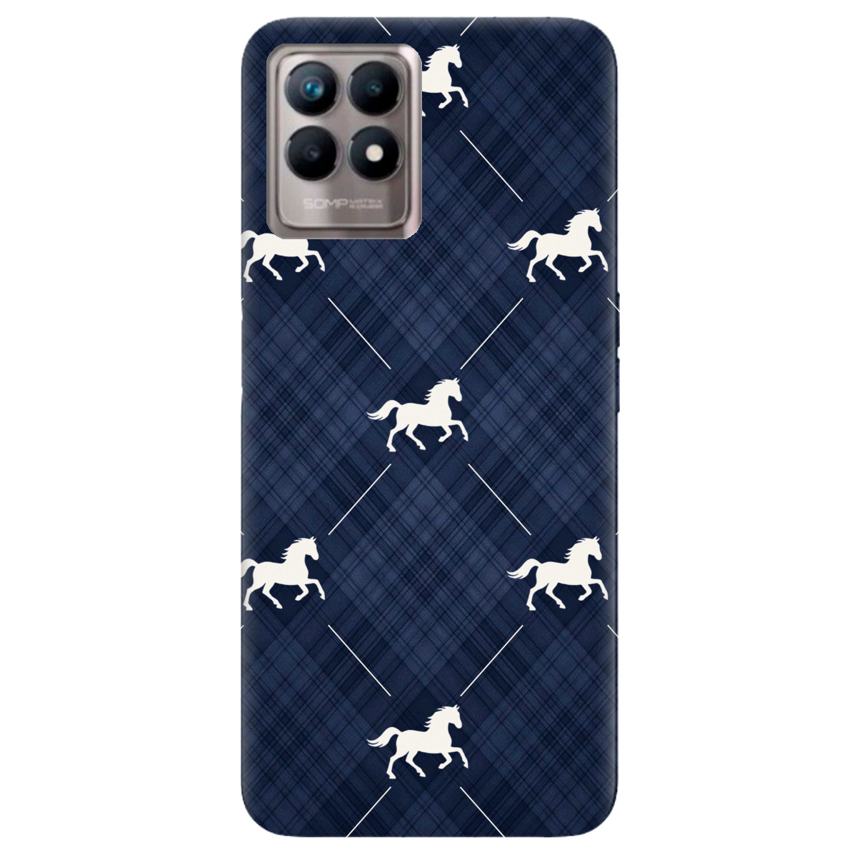 Чохол для Realme 8i прозорий Кінь класика - фото 1 - Чохли для телефонів