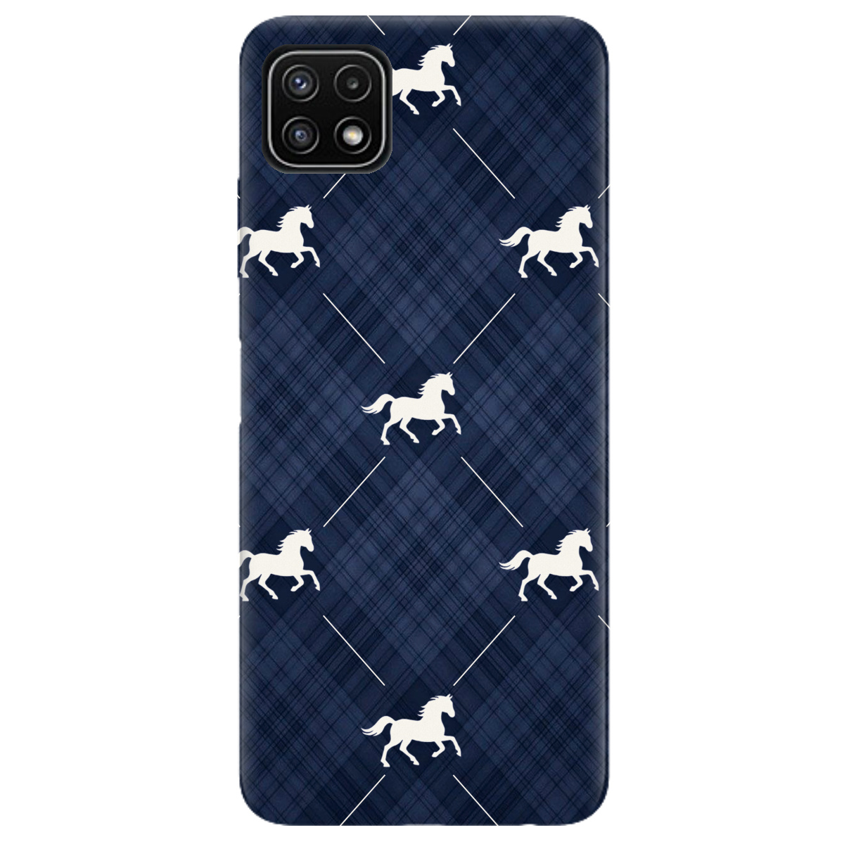 Чохол для Samsung Galaxy A22 5G прозорий Кінь класика - фото 1 - Чохли для телефонів