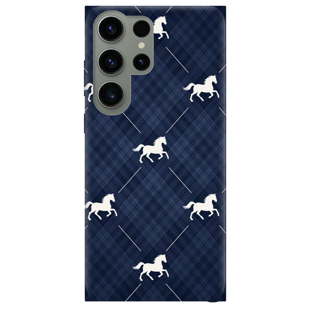 Чохол для Samsung Galaxy S23 Ultra прозорий Кінь класика - фото 1 - Чохли для телефонів
