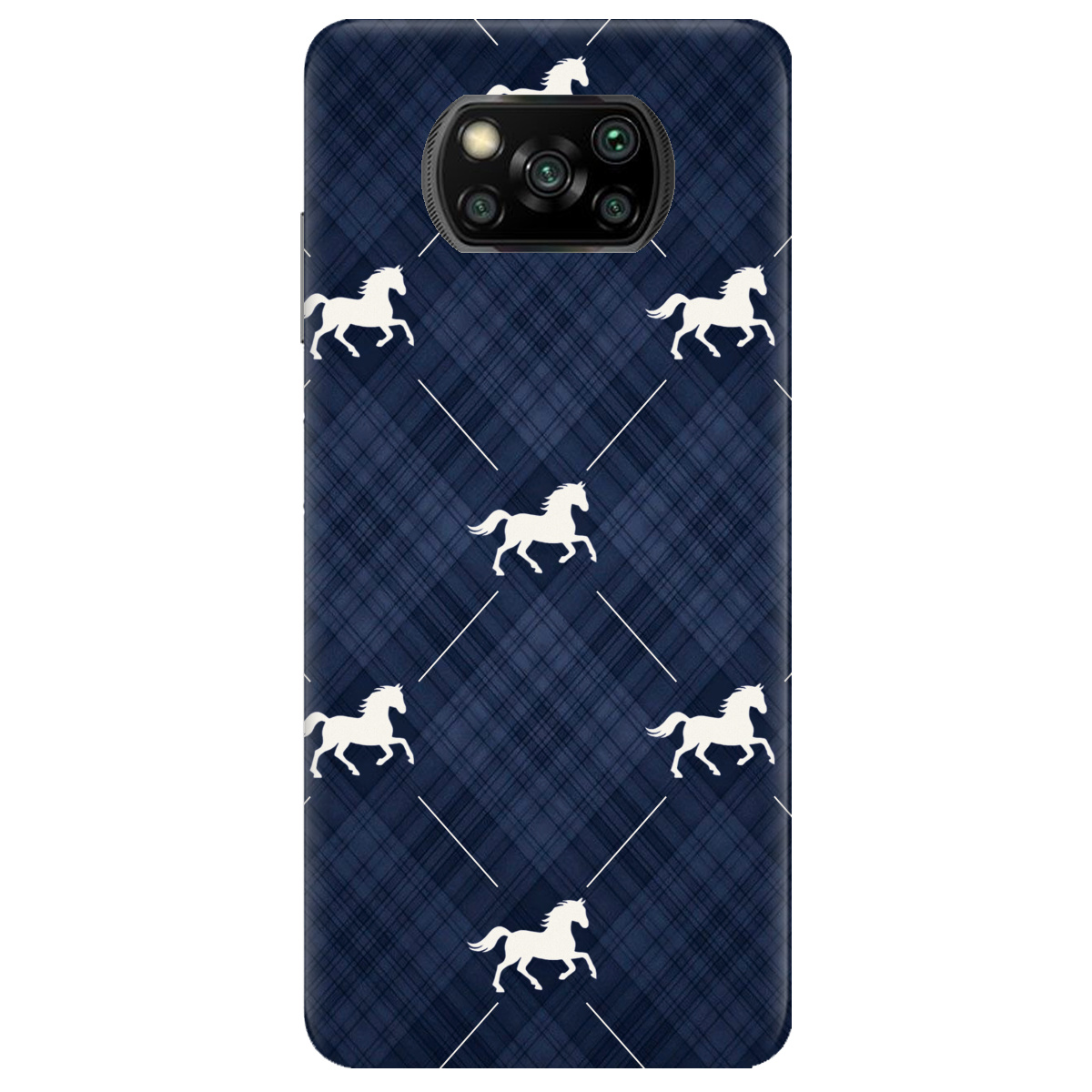 Чехол для Xiaomi Poco X3 Pro прозрачный Лошадь классика - фото 1 - Чехлы для телефонов