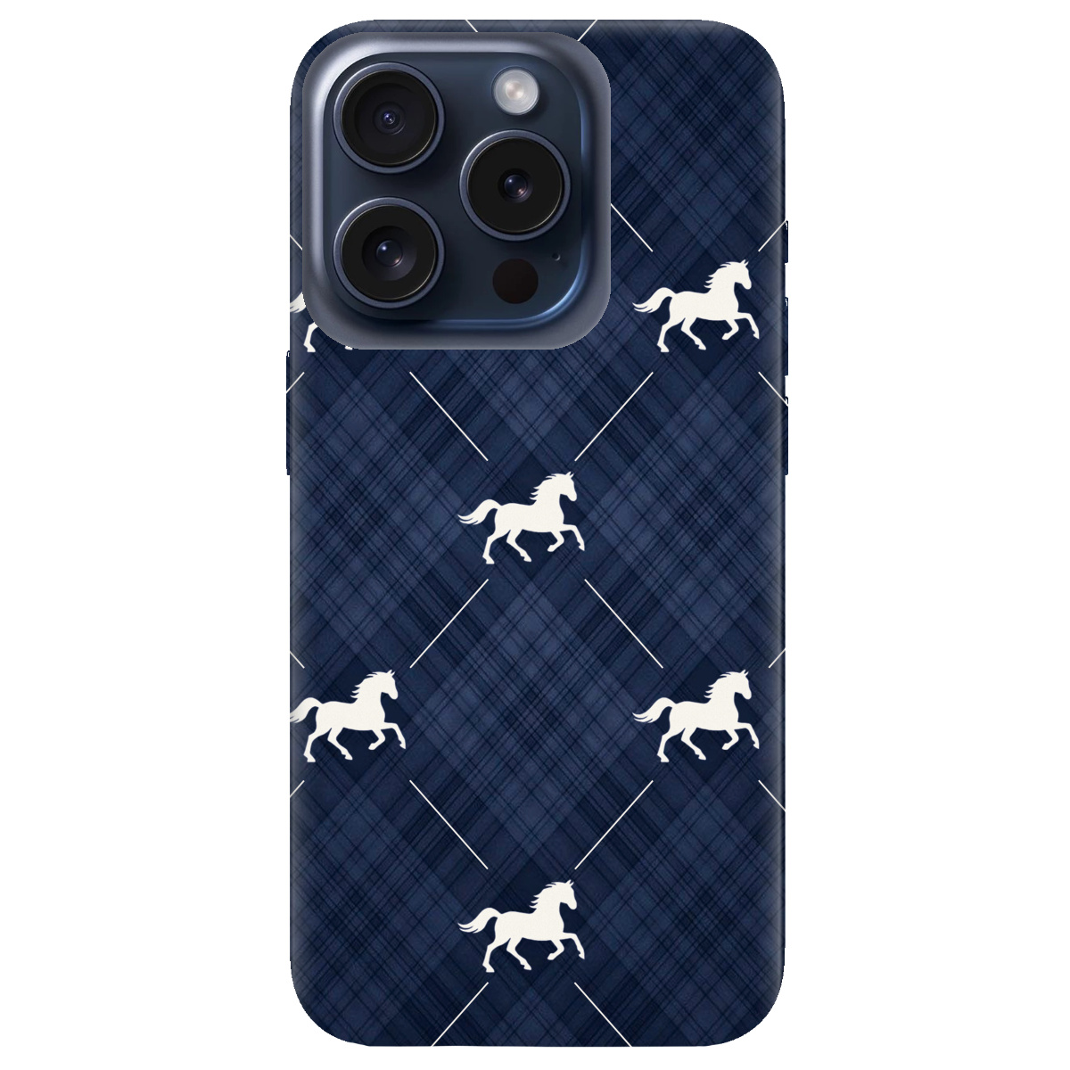 Чохол для Apple iPhone 15 Pro Max прозорий Кінь класика - фото 1 - Чохли для телефонів