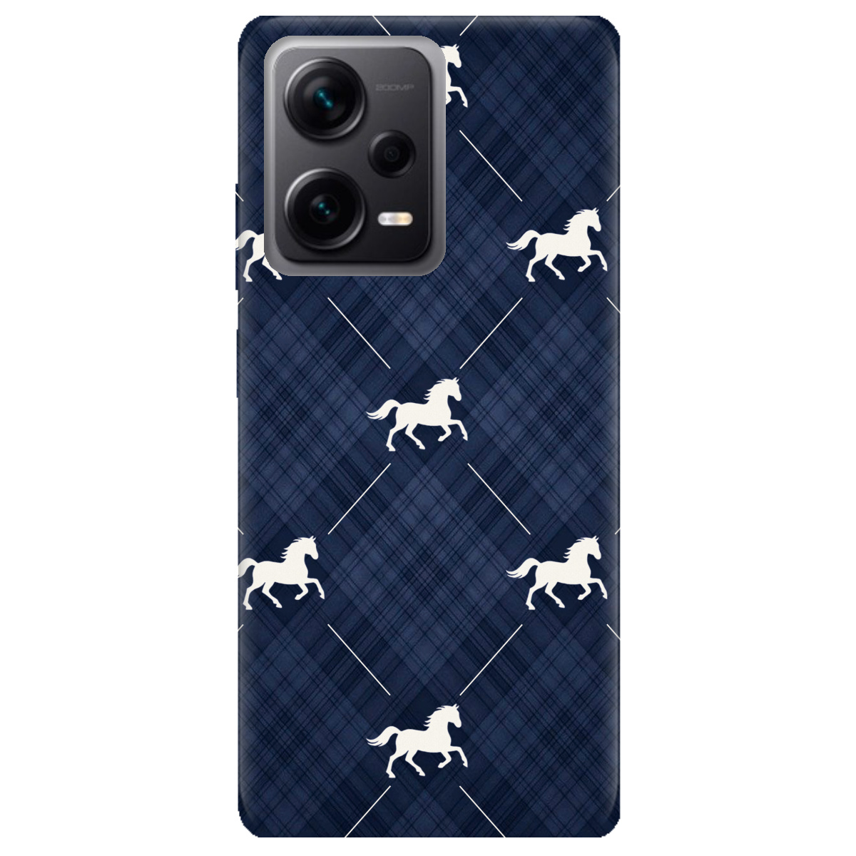 Чохол для Xiaomi Redmi Note 12 Pro + 5G прозорий Кінь класика - фото 1 - Чохли для телефонів