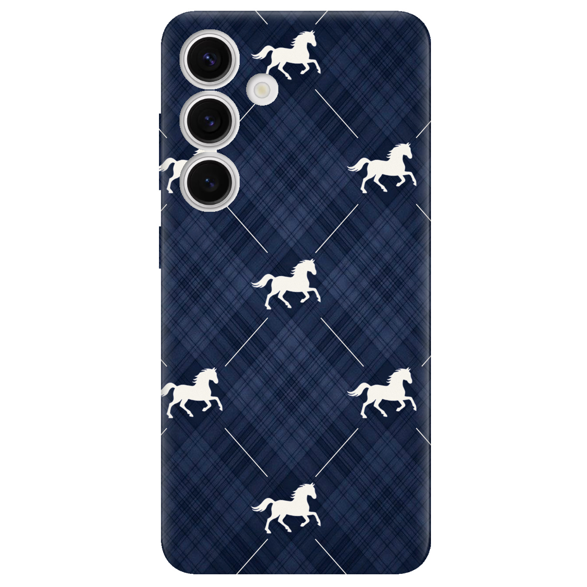 Чохол для Samsung Galaxy S24 прозорий Кінь класика - фото 1 - Чохли для телефонів