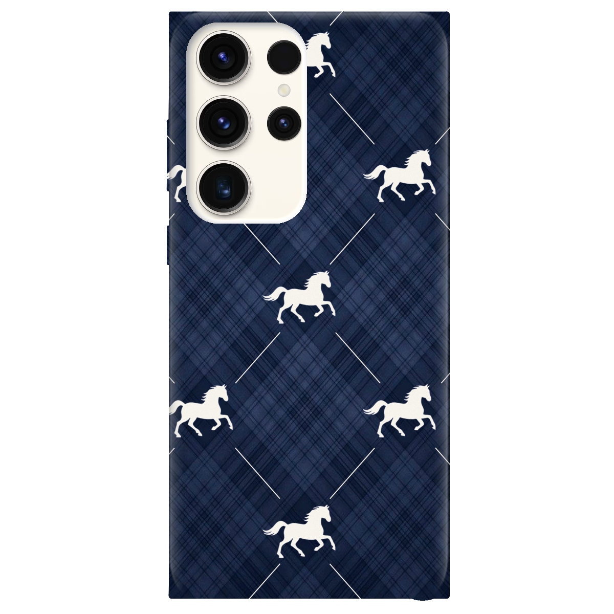 Чехол для Samsung Galaxy S24 Ultra прозрачный Лошадь классика - фото 1 - Чехлы для телефонов