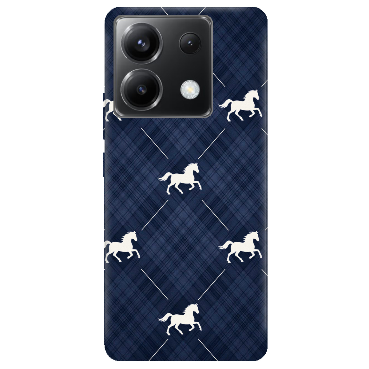 Чохол для Xiaomi Poco X6 прозорий Кінь класика - фото 1 - Чохли для телефонів