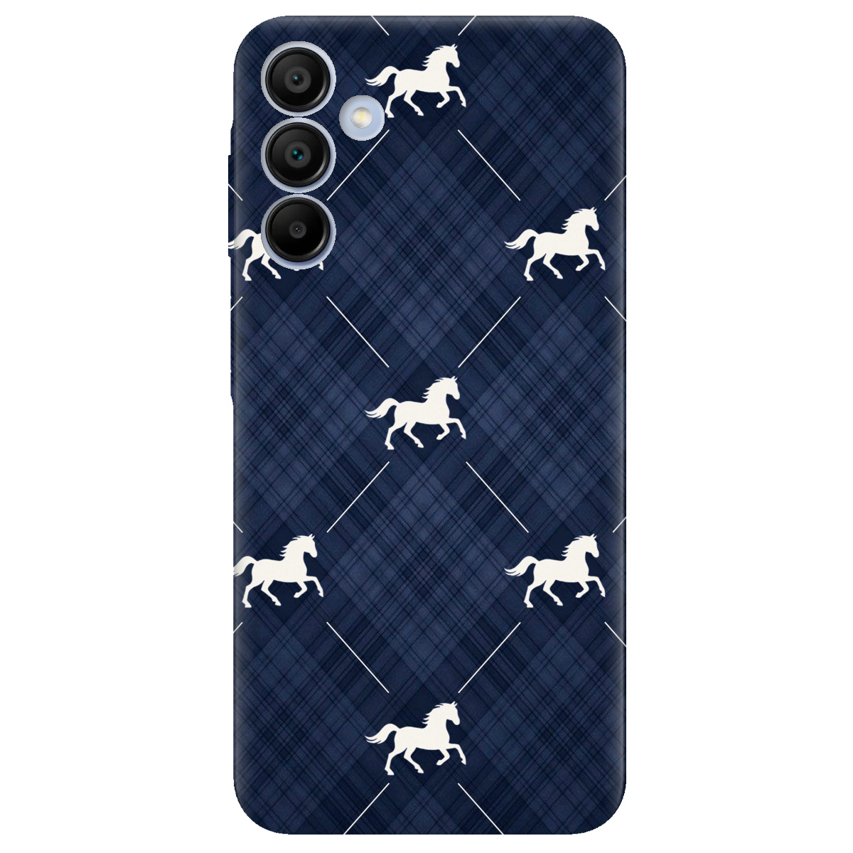 Чохол для Samsung Galaxy A15 прозорий Кінь класика - фото 1 - Чохли для телефонів