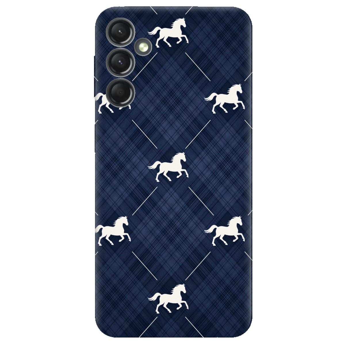 Чехол для Samsung Galaxy A25 прозрачный Лошадь классика - фото 1 - Чехлы для телефонов