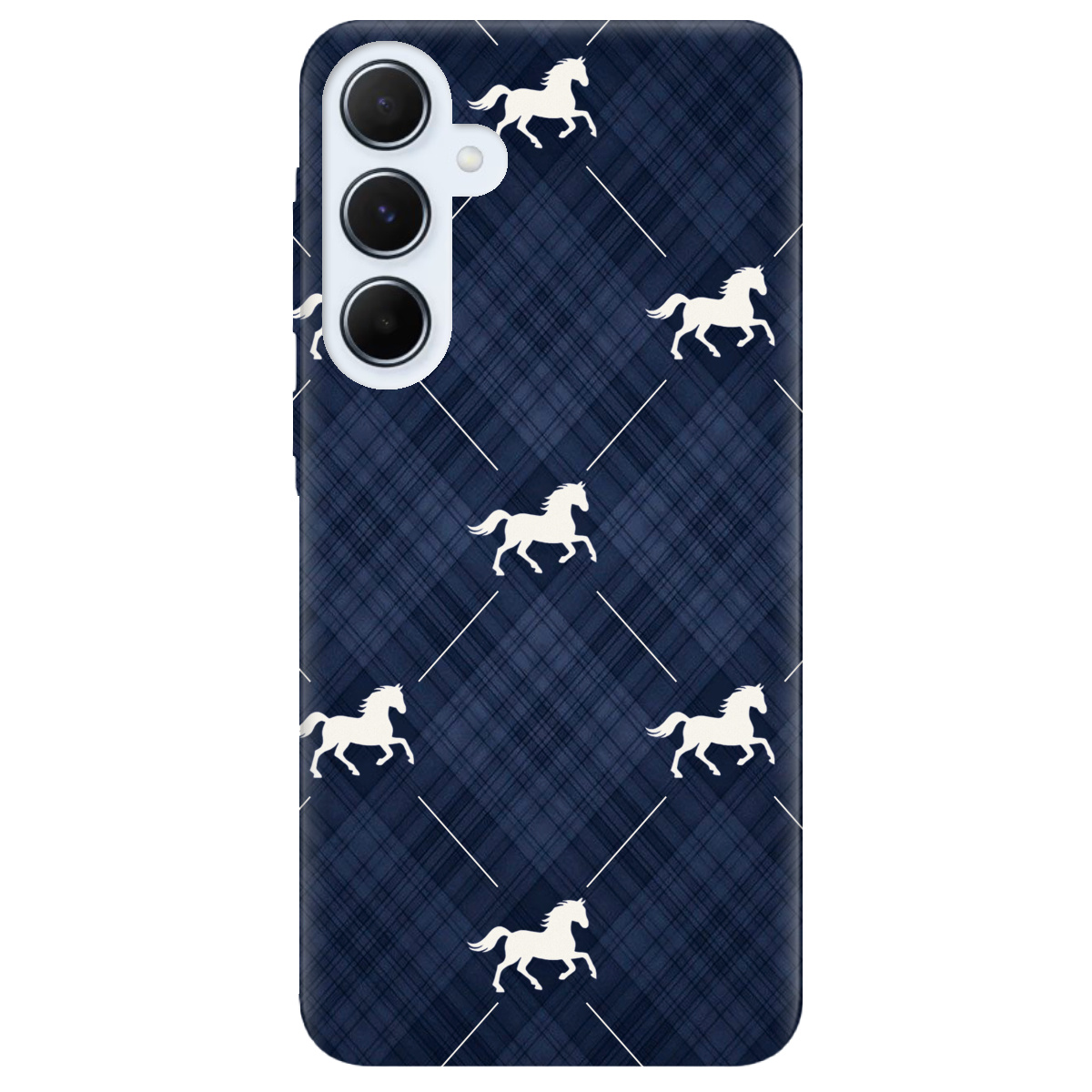 Чохол для Samsung Galaxy A55 прозорий Кінь класика - фото 1 - Чохли для телефонів