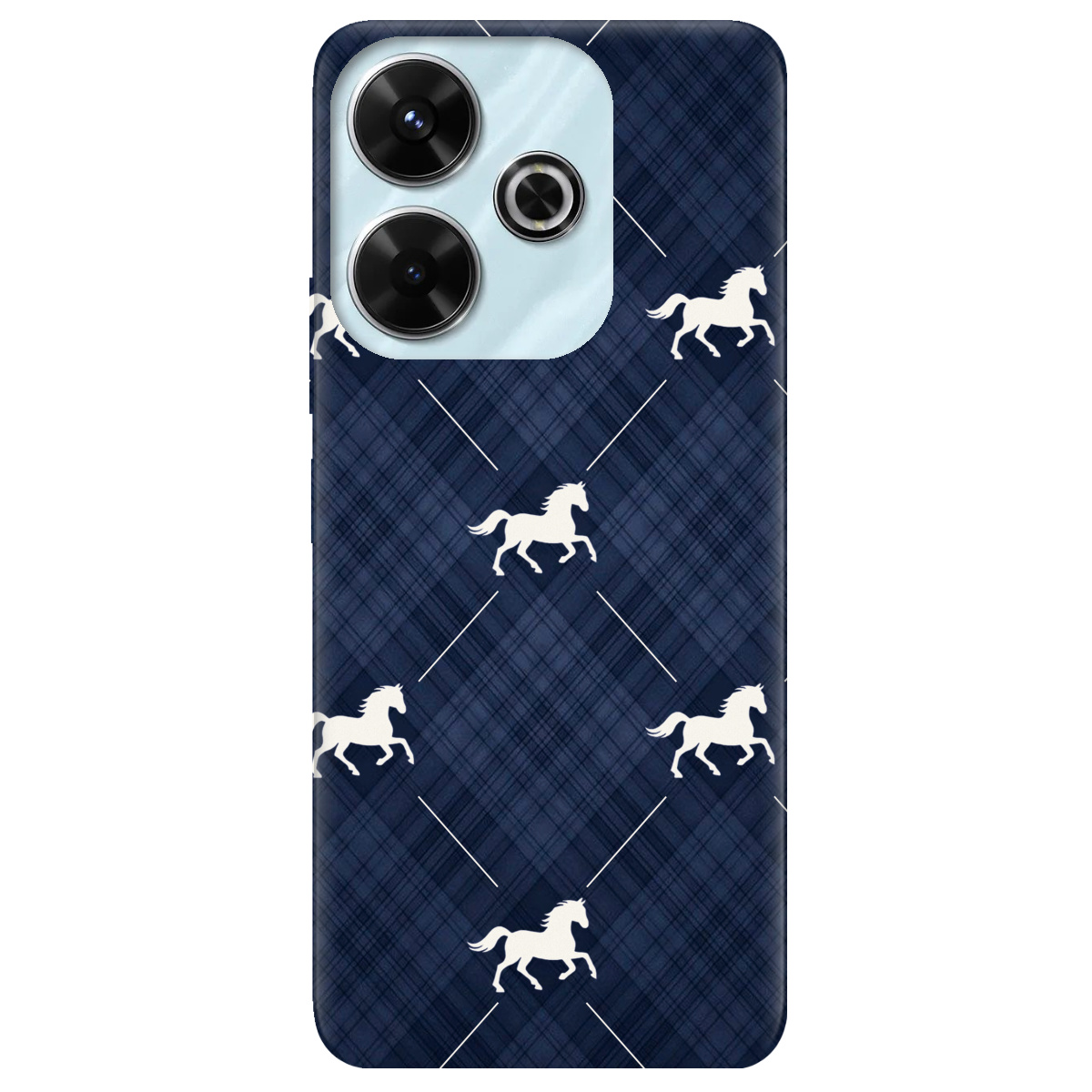 Чохол для Xiaomi Redmi 13 прозорий Кінь класика - фото 1 - Чохли для телефонів