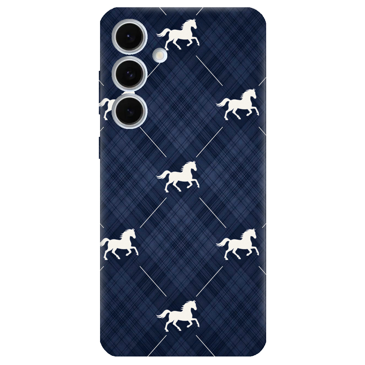 Чехол для Samsung Galaxy S24 FE прозрачный Лошадь классика - фото 1 - Чехлы для телефонов