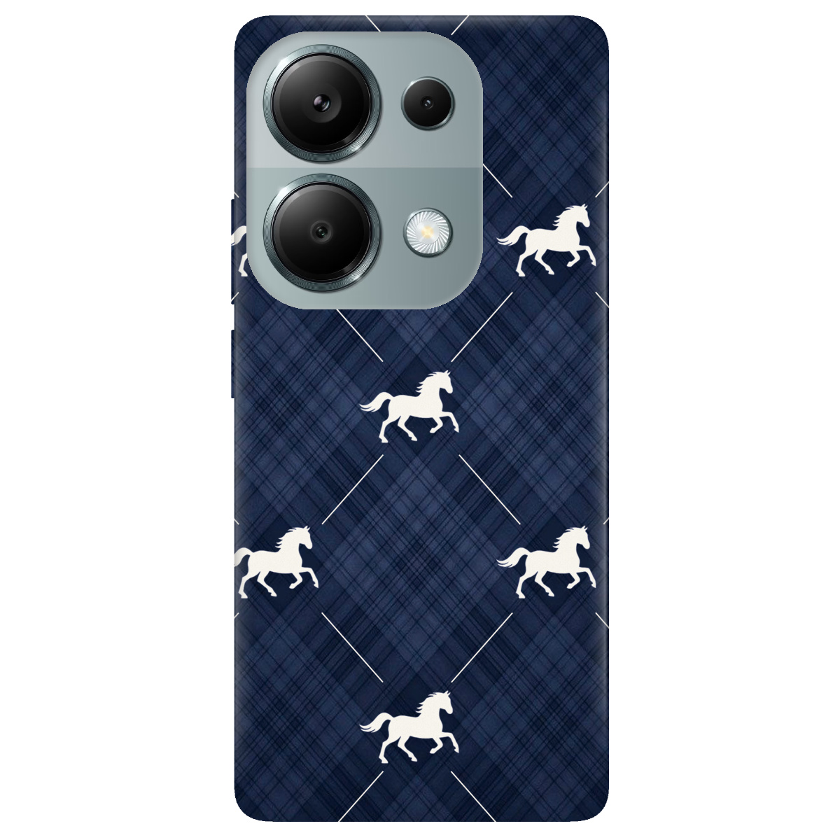 Чехол для Xiaomi Poco M6 Pro 4G прозрачный Лошадь классика - фото 1 - Чехлы для телефонов