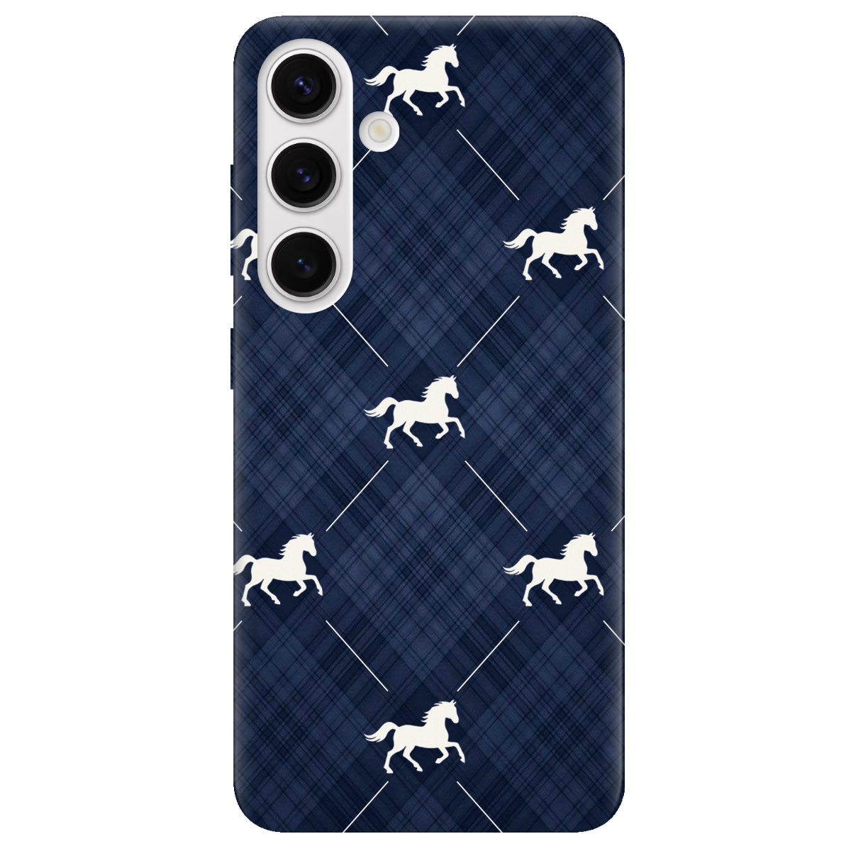 Чехол для Samsung Galaxy S25 Plus прозрачный Лошадь классика - фото 1 - Чехлы для телефонов