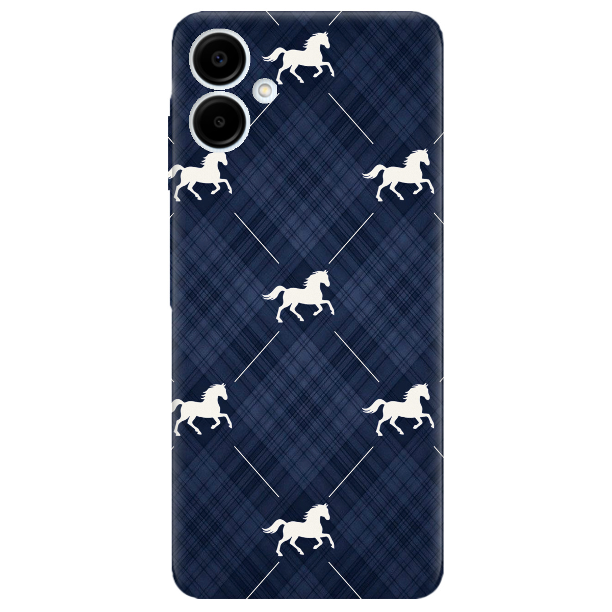 Чехол для Samsung Galaxy A06 прозрачный Лошадь классика - фото 1 - Чехлы для телефонов