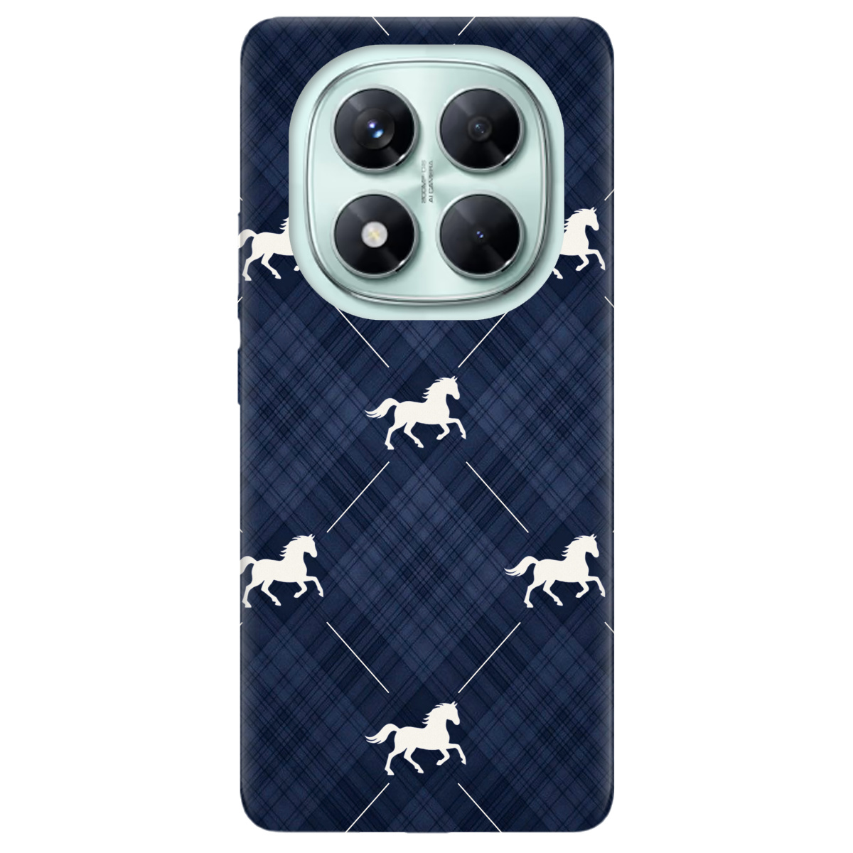 Чехол для Xiaomi Redmi Note 14 Pro 5G прозрачный Лошадь классика - фото 1 - Чехлы для телефонов