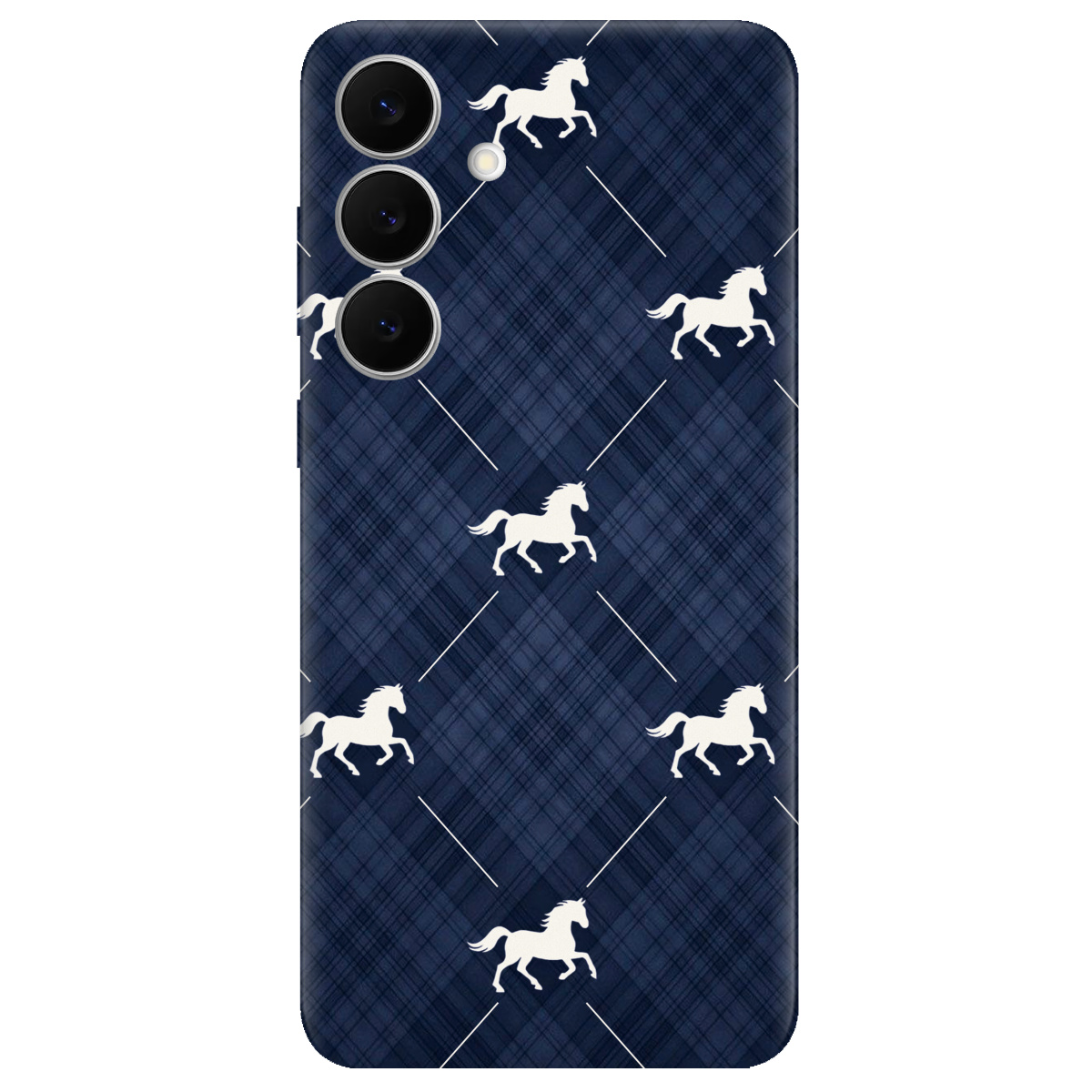 Чехол для Samsung Galaxy S25 FE прозрачный Лошадь классика - фото 1 - Чехлы для телефонов