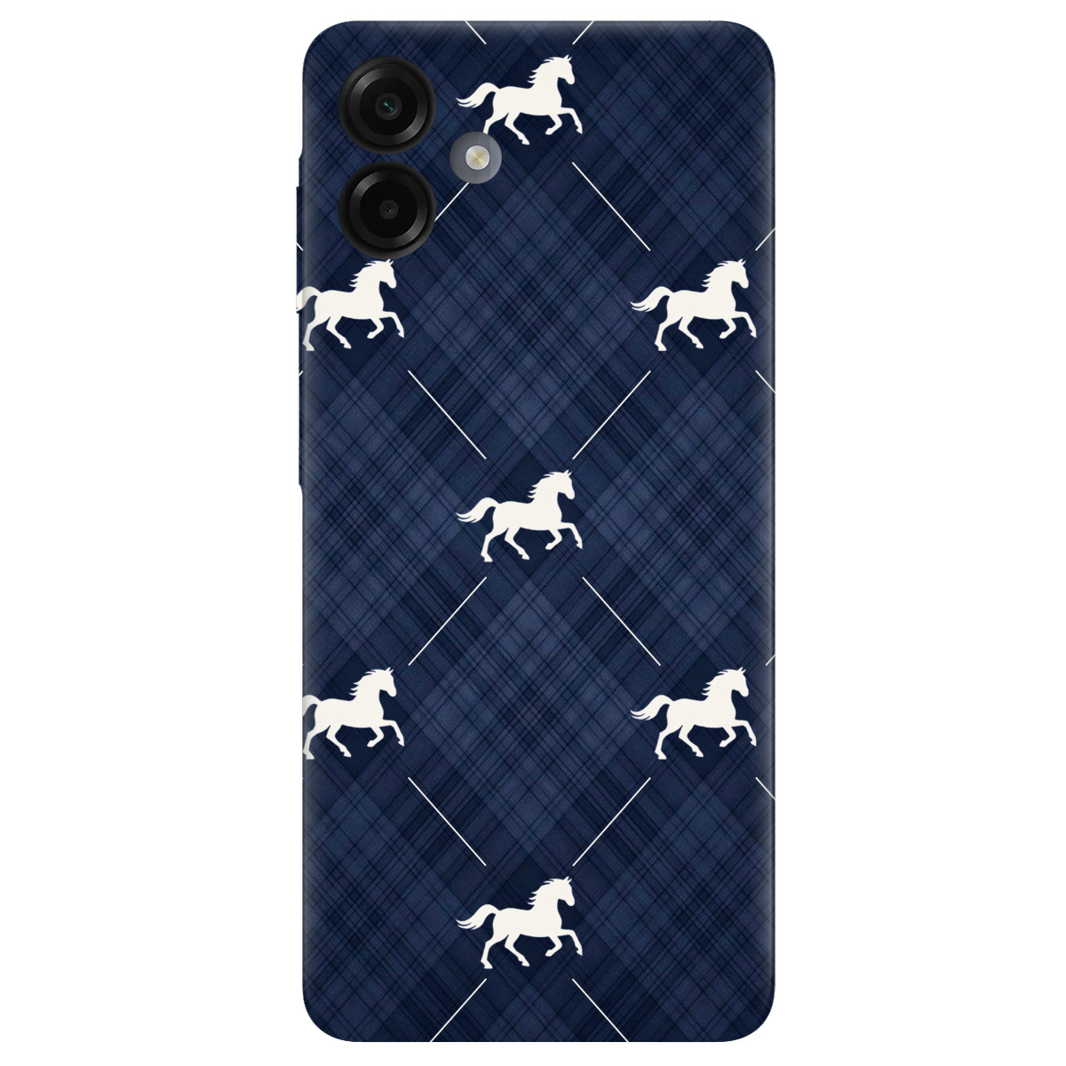 Чехол для Samsung Galaxy A07 прозрачный Лошадь классика - фото 1 - Чехлы для телефонов