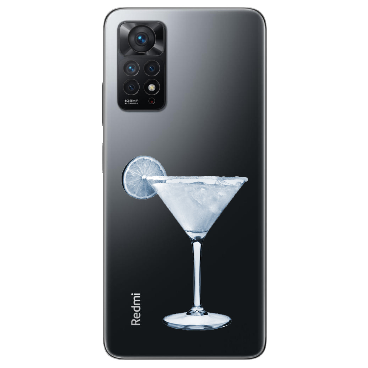 Чохол для Xiaomi Redmi Note 11 Pro прозорий Martini - фото 1 - Чохли для телефонів