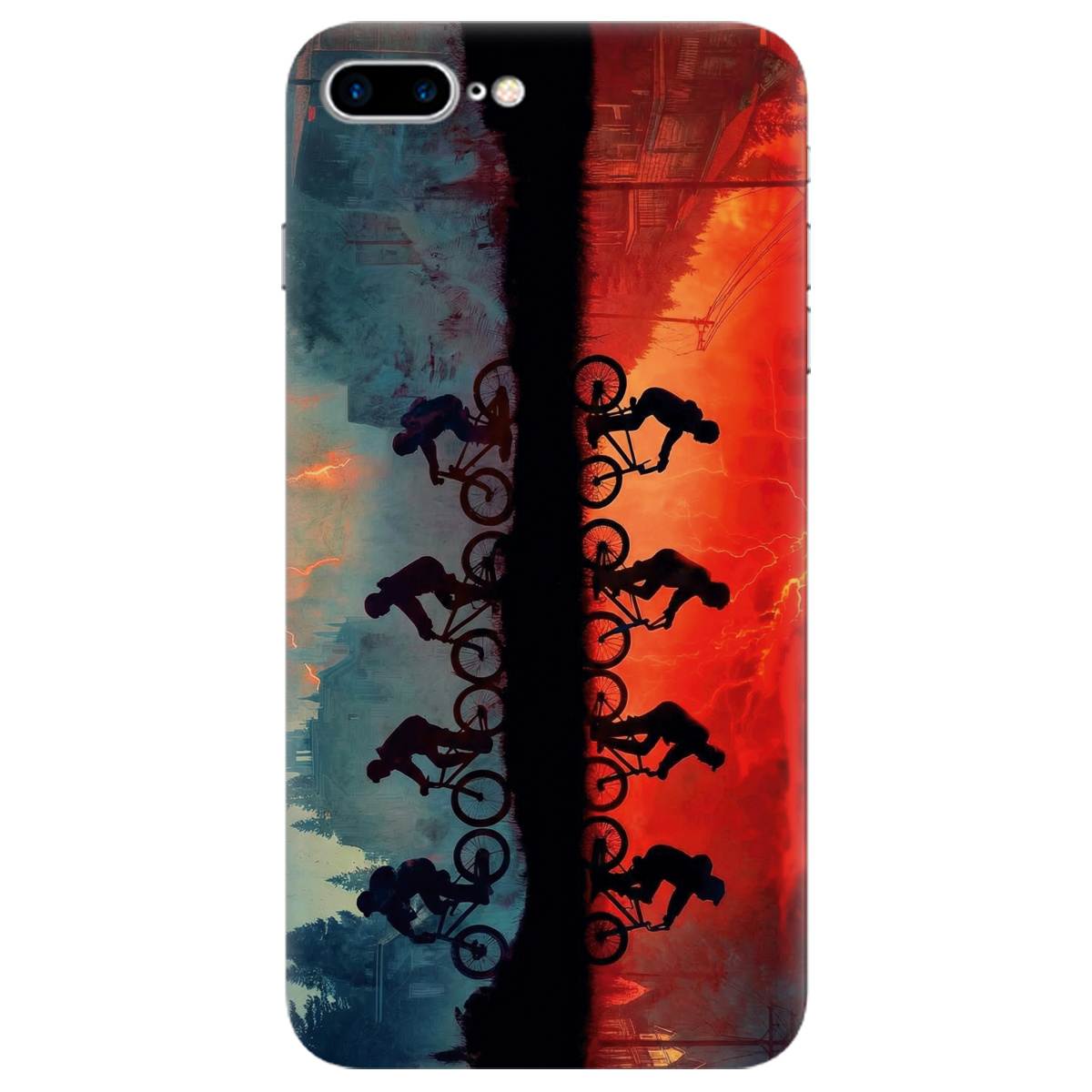 Чохол для Apple iPhone 7 Plus прозорий Stranger Things Upside Down - фото 1 - Чохли для телефонів