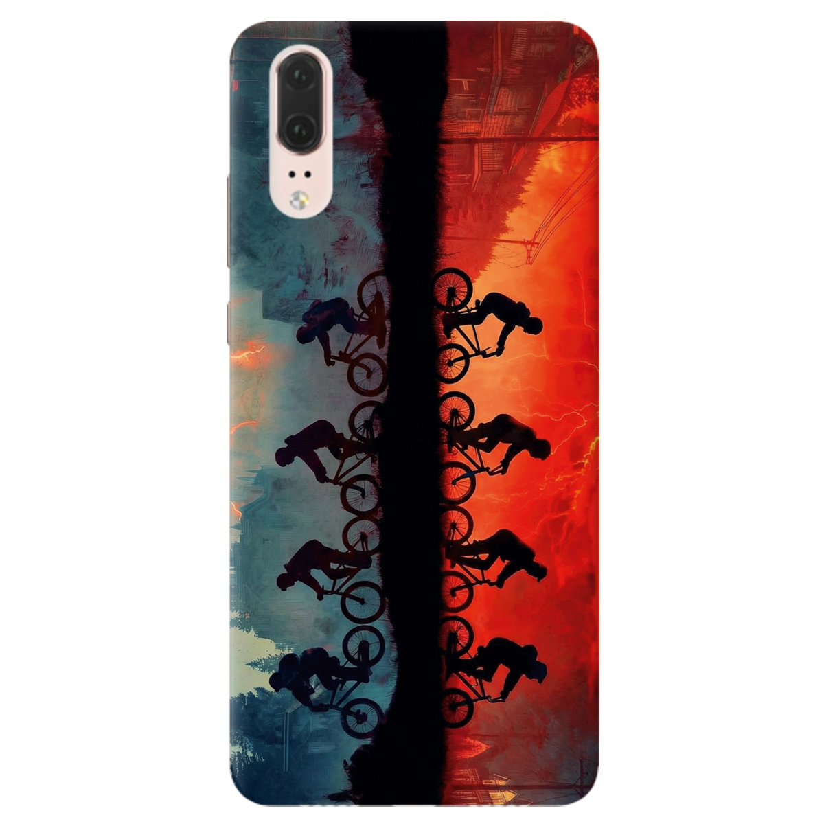 Чохол для Huawei P20 прозорий Stranger Things Upside Down - фото 1 - Чохли для телефонів