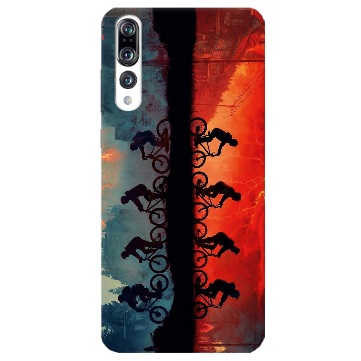 Чехол для Huawei P20 Pro прозрачный Stranger Things Upside Down - фото 1 - Чехлы для телефонов