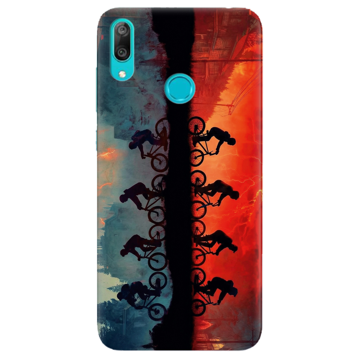 Чохол для Huawei Y7 2019 прозорий Stranger Things Upside Down - фото 1 - Чохли для телефонів