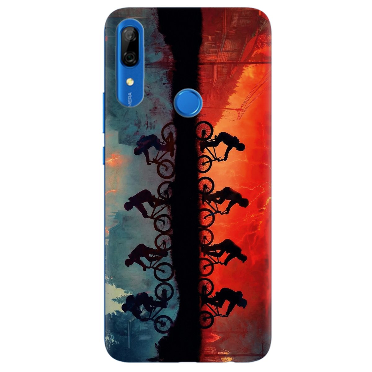 Чохол для Huawei P Smart Z прозорий Stranger Things Upside Down - фото 1 - Чохли для телефонів