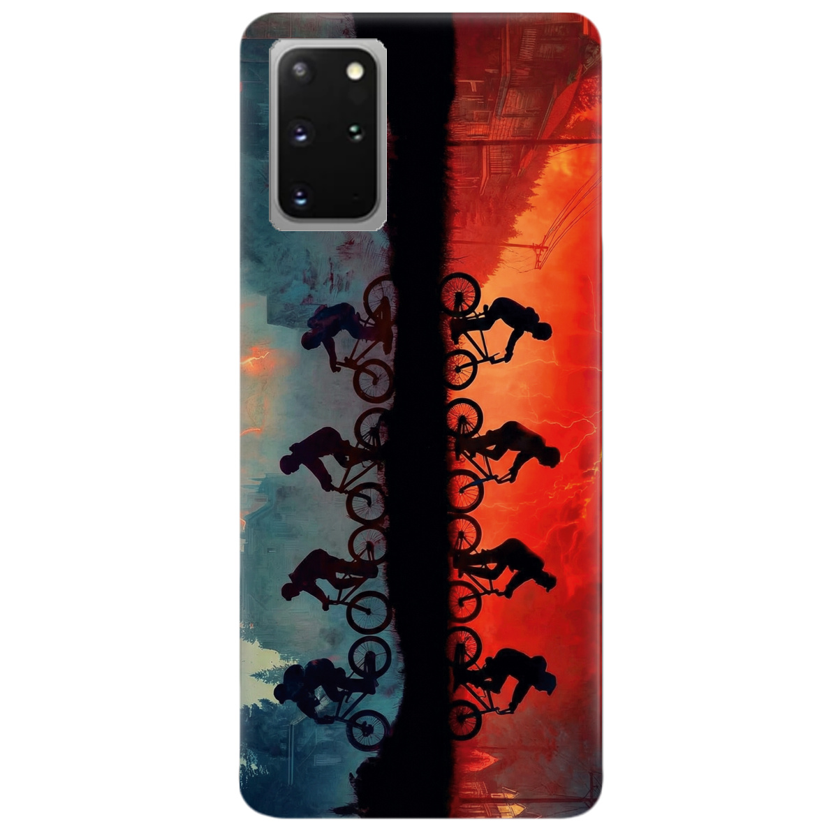 Чехол для Samsung Galaxy S20 Plus прозрачный Stranger Things Upside Down - фото 1 - Чехлы для телефонов