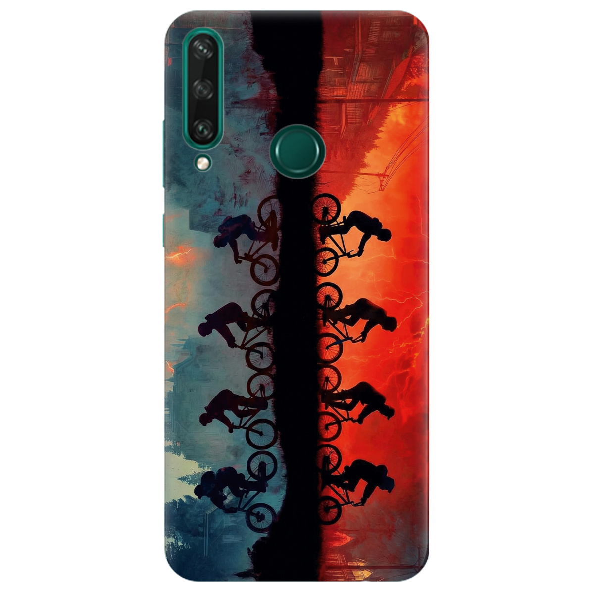 Чехол для Huawei Y6p прозрачный Stranger Things Upside Down - фото 1 - Чехлы для телефонов