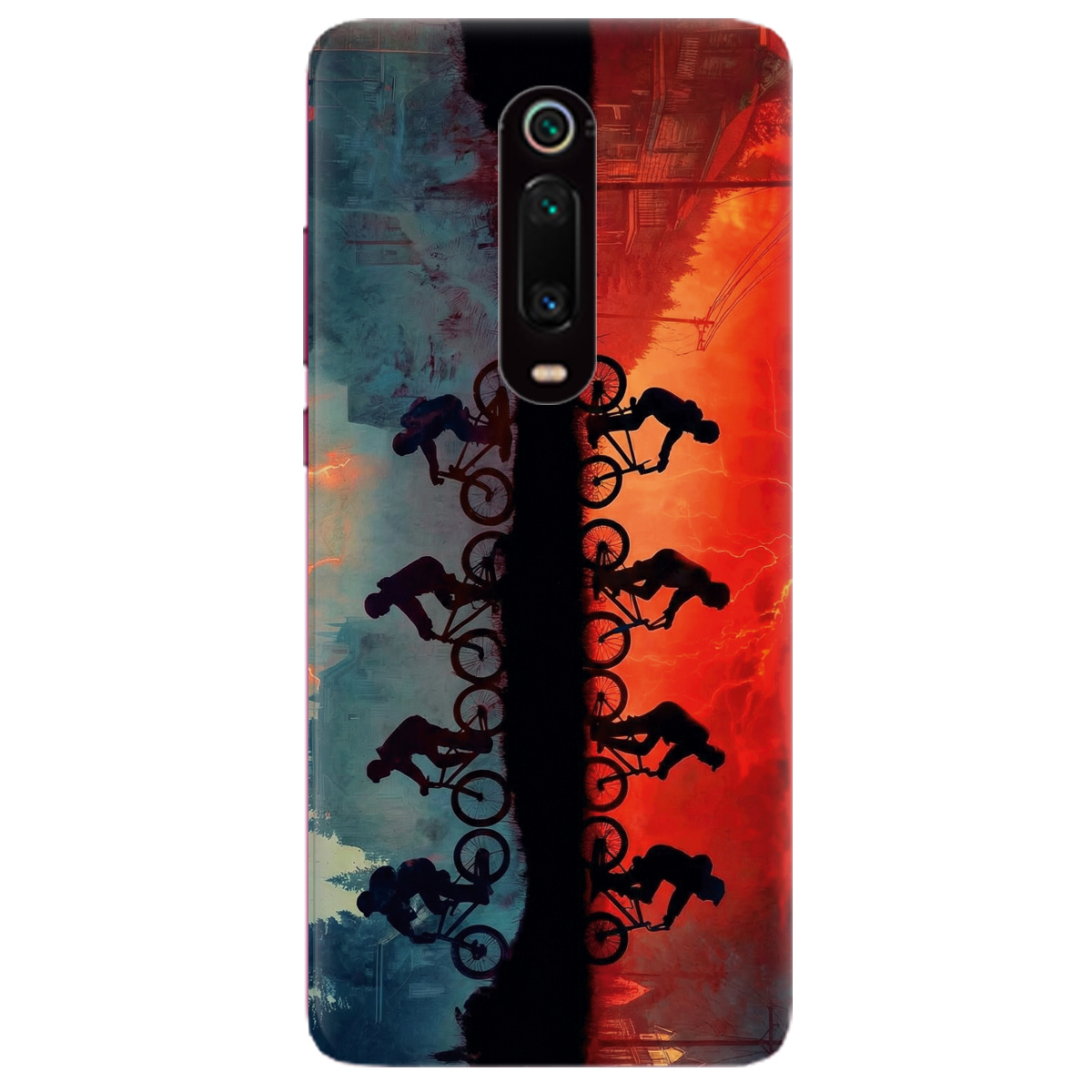 Чохол для Xiaomi Mi 9T прозорий Stranger Things Upside Down - фото 1 - Чохли для телефонів