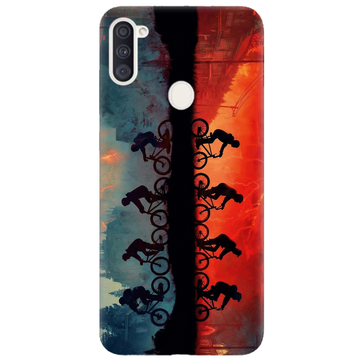 Чохол для Samsung Galaxy M11 прозорий Stranger Things Upside Down - фото 1 - Чохли для телефонів